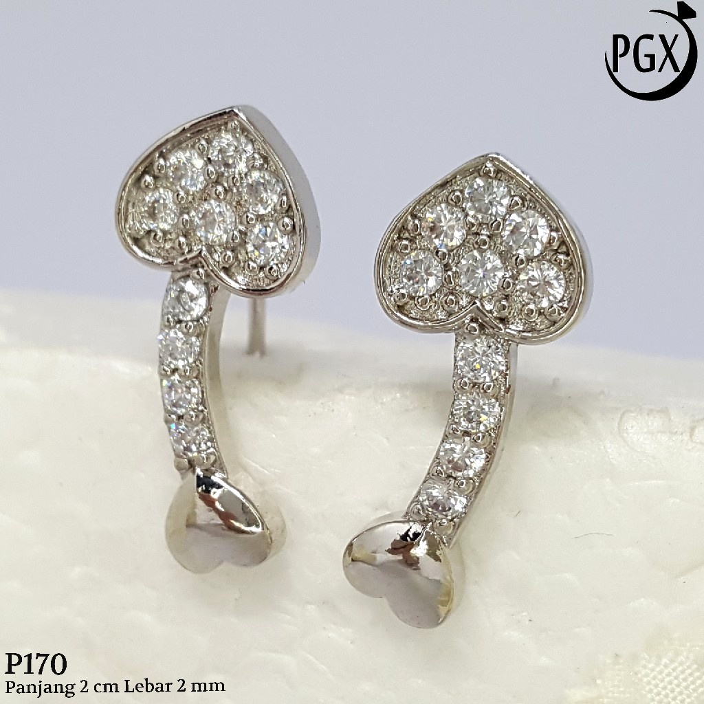 PGX Anting Panjang Korea Xuping Lapis Emas Aksesoris Perhiasan Premium - P170