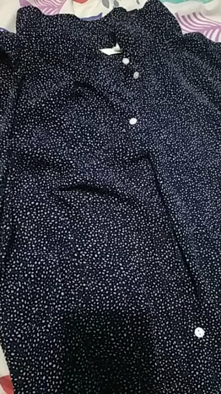 2685 - Talbots Printed Sleeveless Blouse | Tanktop Kerah