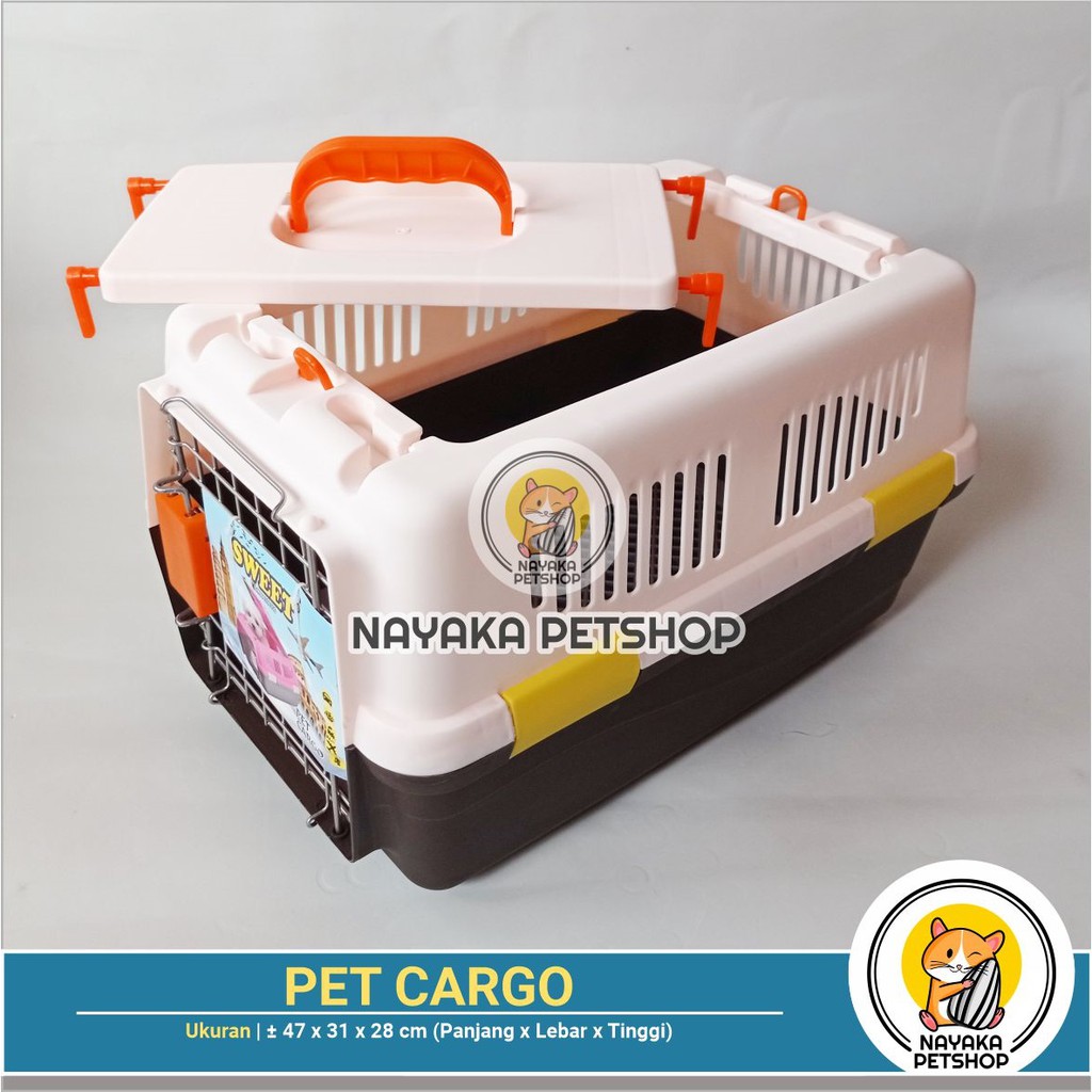 Pet Cargo Kucing Murah Pet Carrier Besar Travel Musang