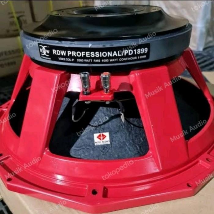 Speaker Komponen RDW 18PD1899 18 PD1899 PD 1899 18inch