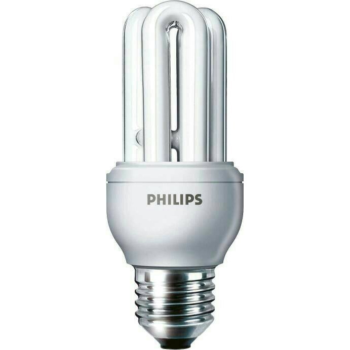 Lampu Philips Genie - 8 Watt 3 jari WWL WarmWhiteLight KUNING