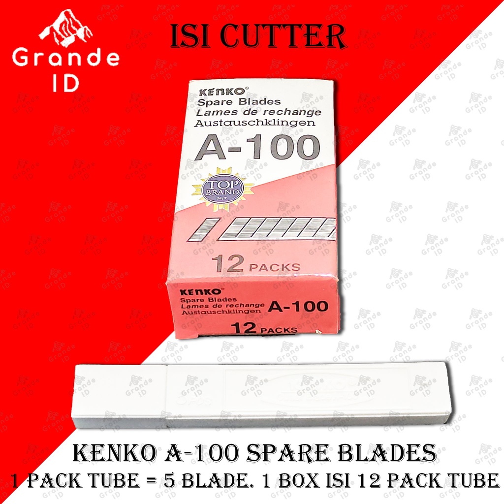

ISI CUTTER KENKO A-100 REFILL CUTTER A-300 ISI 5 BLADE