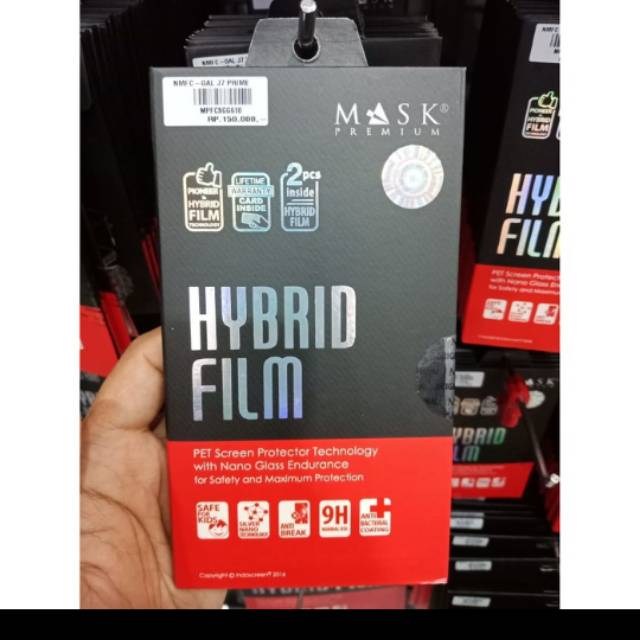 TEMPERED GLASS HYBRID UNTUK HP ANDROID SAMSUNG GALAXY J7 PLUS