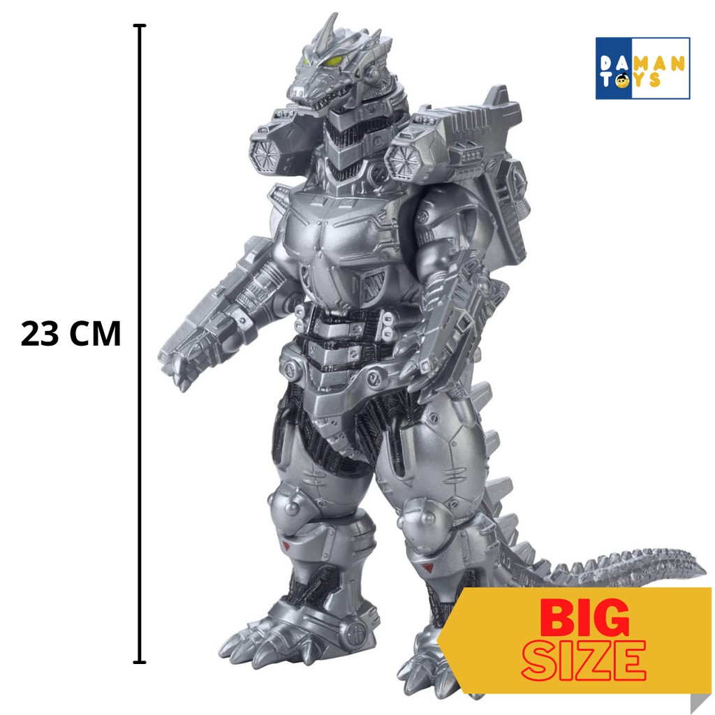 MECHA GODZILLA  ACTION FIGURE GODZILLA KAIJU BIG SIZE 35CM/MAINAN ANAK LAKI /FIGURE/ GODZILA VS KONG