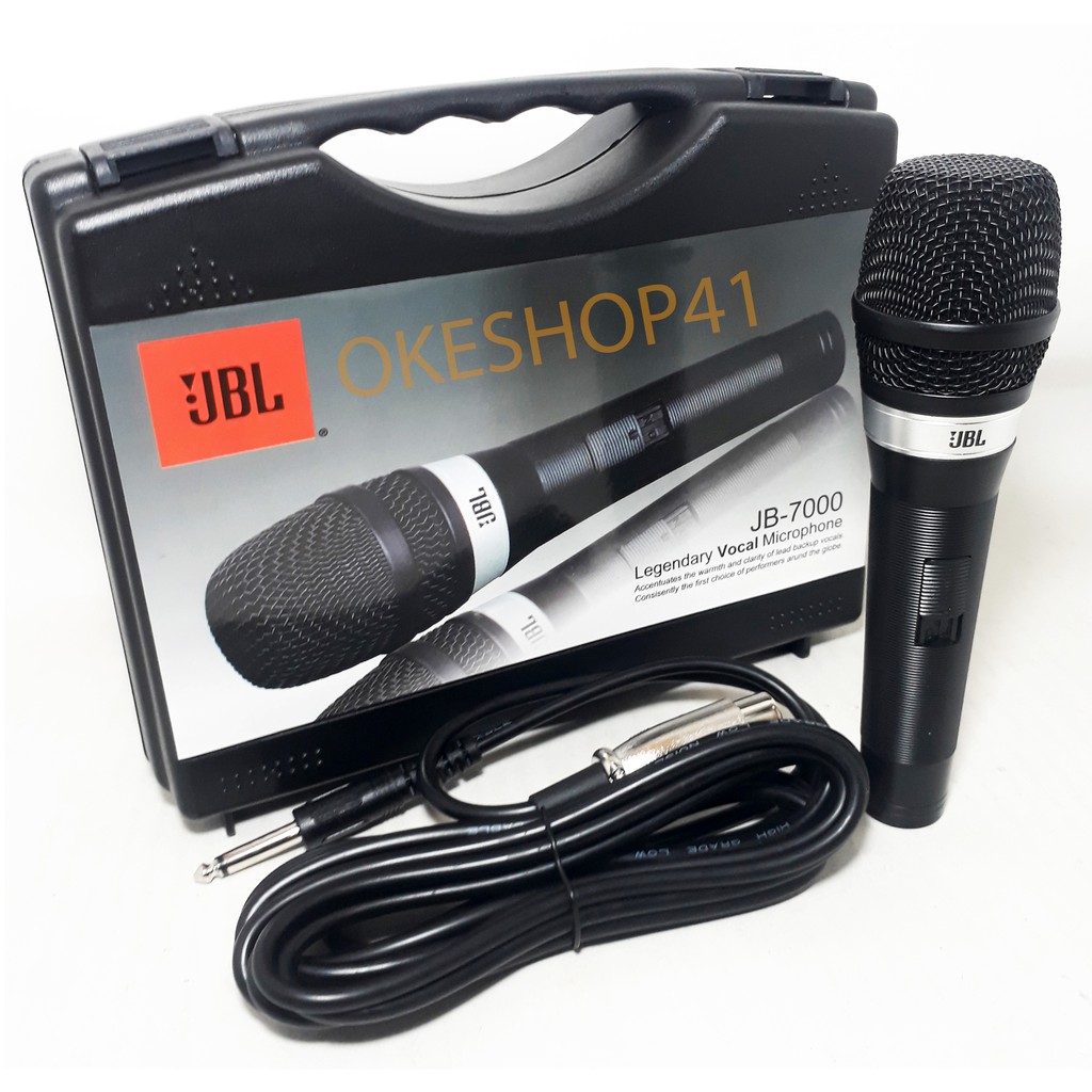 Jbl Mic Karaoke Kabel Jb-7000 Legandary Vocal Microphone