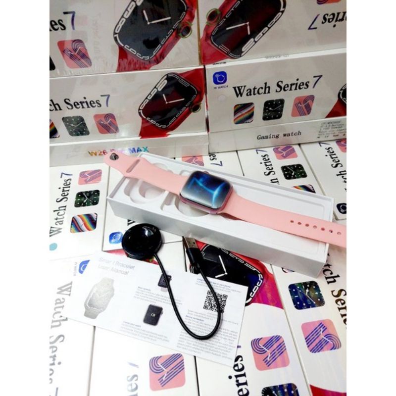 New SMART WATCH W26+PRO / W26 PRO MAX SERIES 7 ORIGINAL / JAM PINTAR ORIGINAL