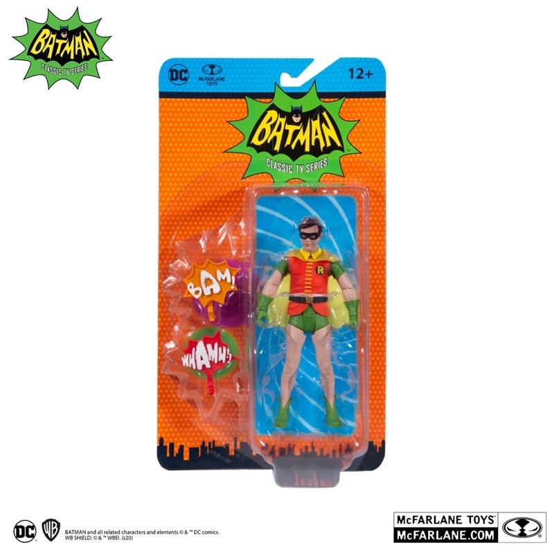 DC Mcfarlane Robin Articulation Classic DC Retro