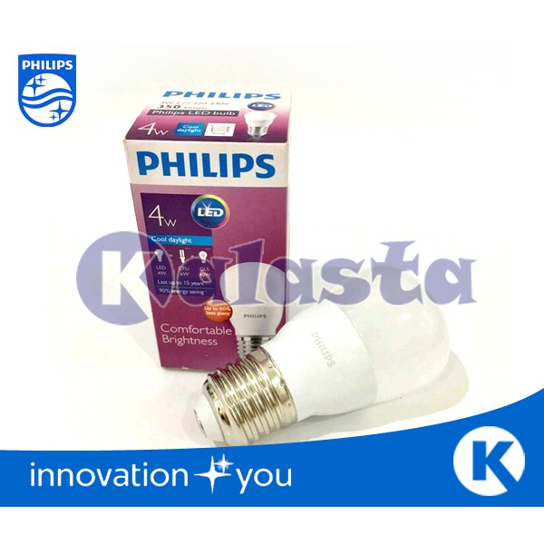 Lampu LED PHILIPS 4W kecil PROMO TERMURAH PHILIPS 4Watt 4 W BERGARANSI