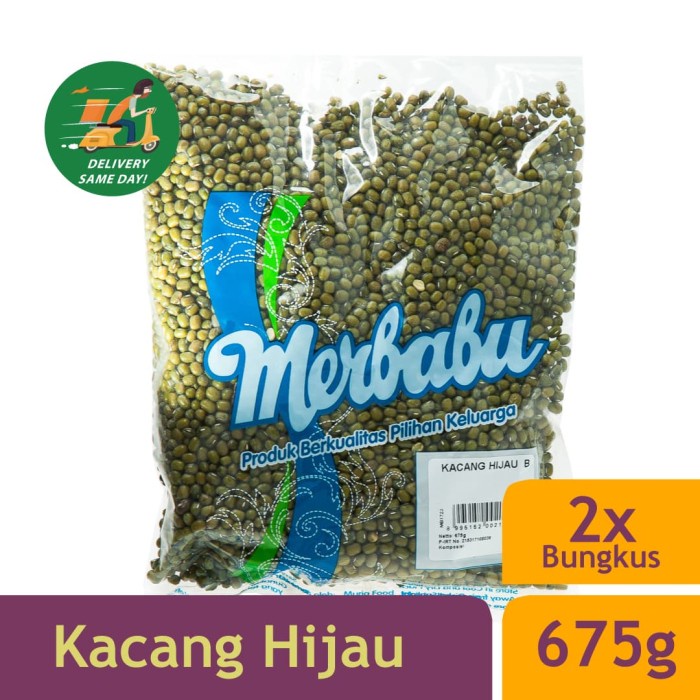 

ds201fs Merbabu Kacang Hijau 675G X 2Pcs (Bisa Same Day Delivery) Dscscv