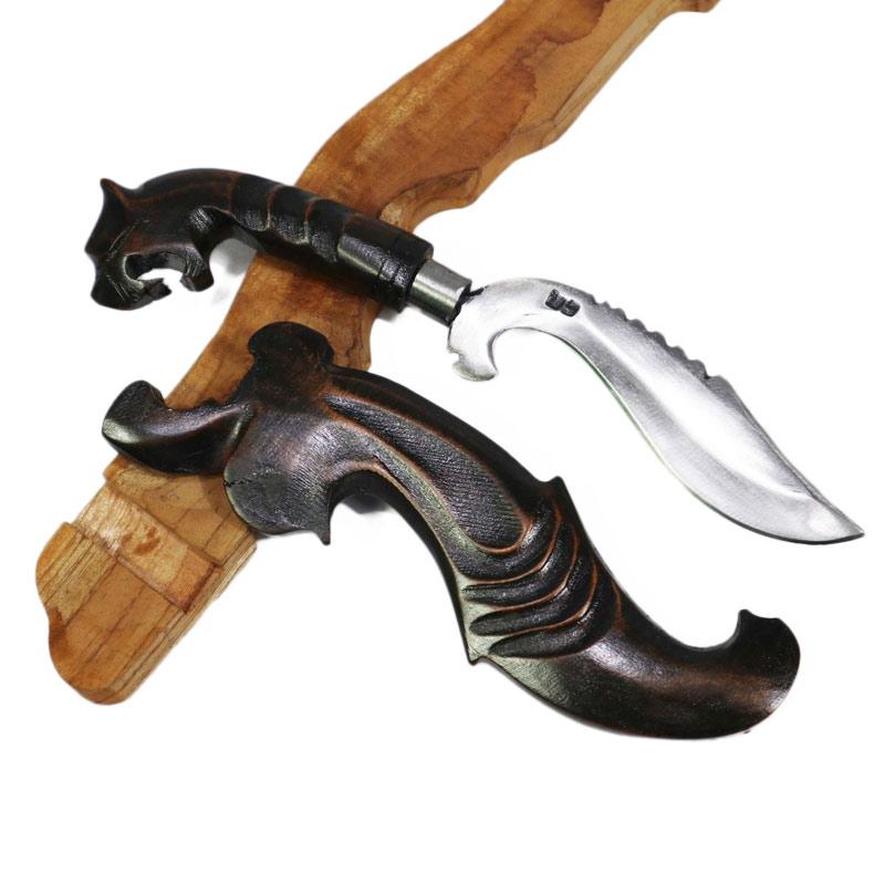 NUZA Ukir Macan Kujang Mini