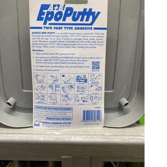 

New Alteco epo putty 100 gram/lem alteco epo putty 100 gram