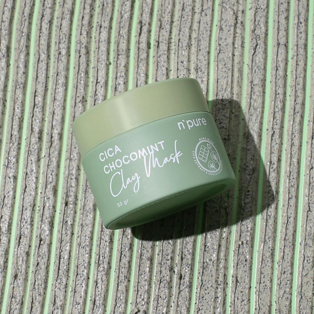 NPURE Clay Mask Centella Asiatica Chocomint