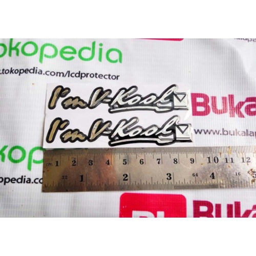 emblem logo lambang kaca film  im vkool imV-kool v-kool