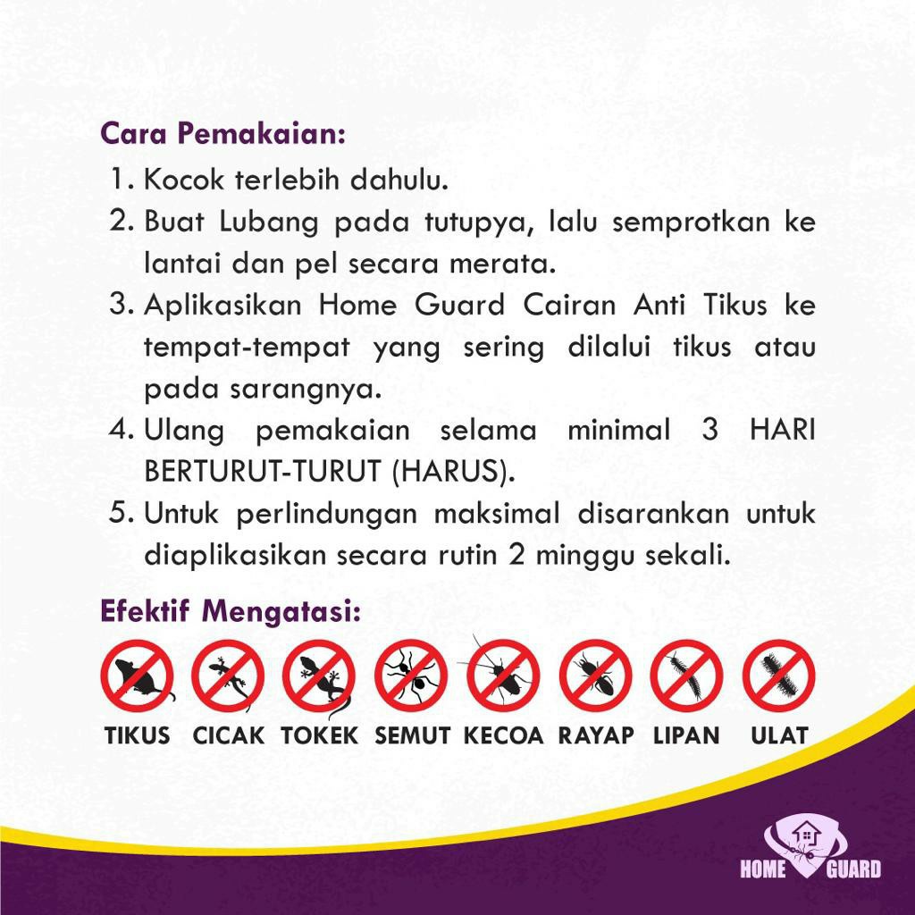 Home Guard Cairan Anti Tikus 250ml