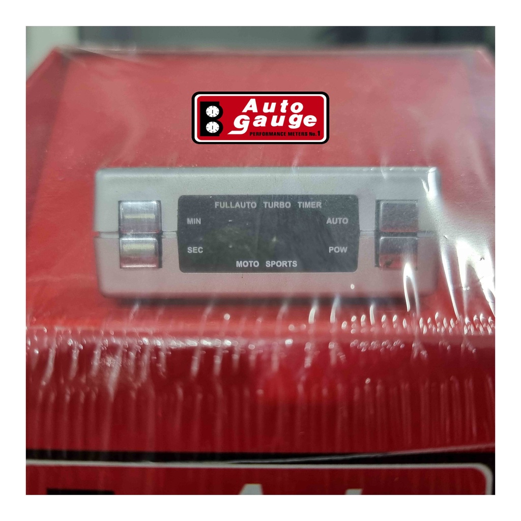 Auto Gauge Clock Indikator Jam Digital Mobil ORIGINAL