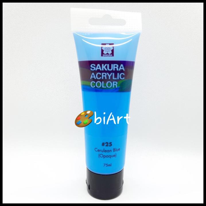 

Promo Cat Akrilik Sakura Acrylic Color 75 Ml Cerulean Blue