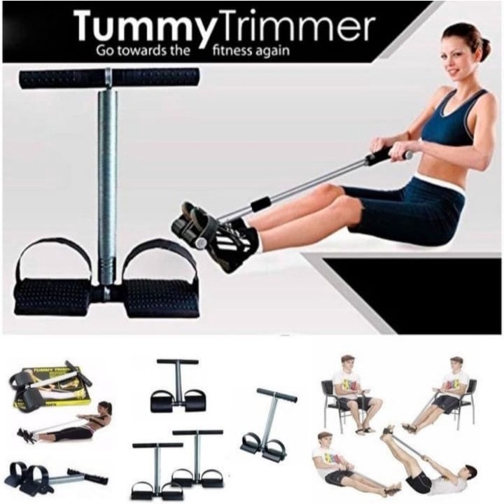 Alat Olahraga Tummy Body Trimmer Alat Fitness Penghancur lemak Alat Fitness Tarik Pegas pengecil perut pembakar lemak