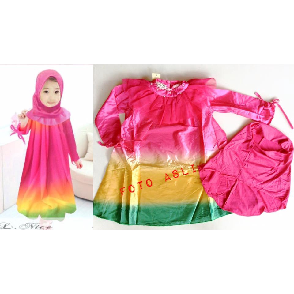 L-NICE - GRADASI SATIN GAMIS