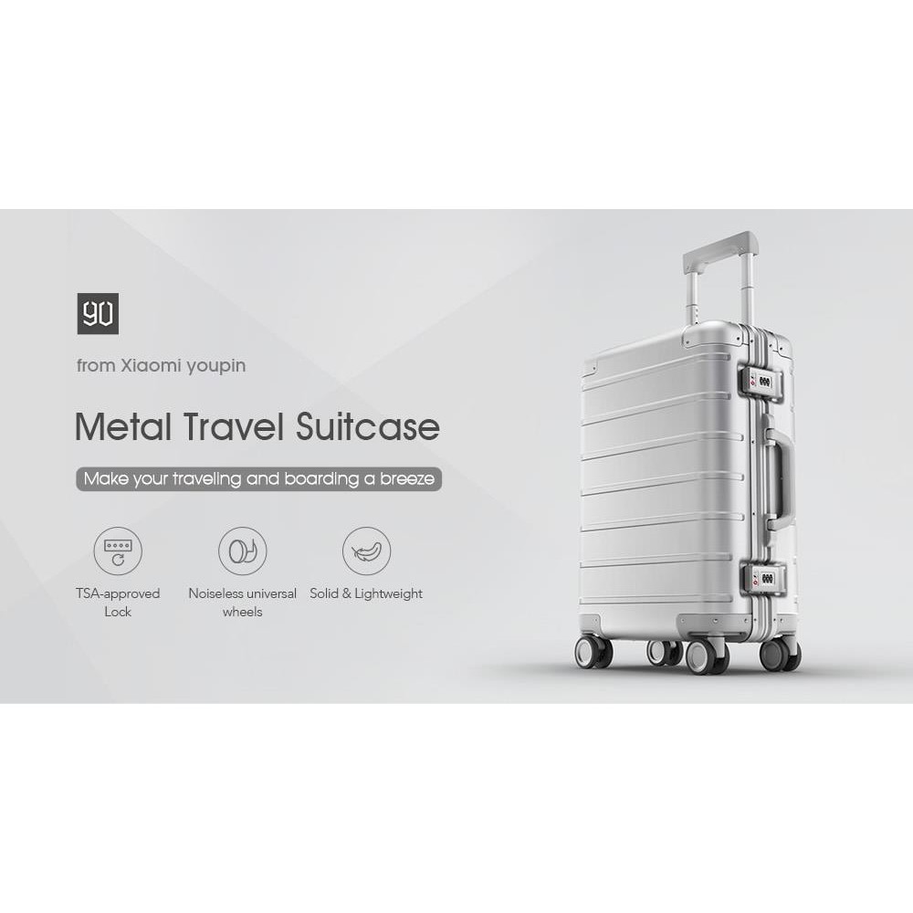 xiaomi 20 inch metal travel suitcase