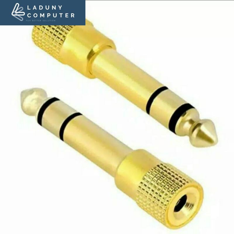 Jual Sambungan HP ke Microphone jack Speaker Salon Sambungan Jack 3.5mm