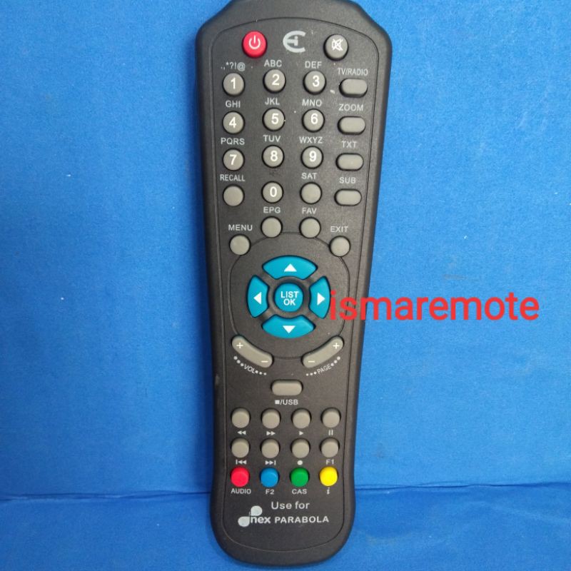 REMOTE REMOT RECEIVER NEX PARABOLA