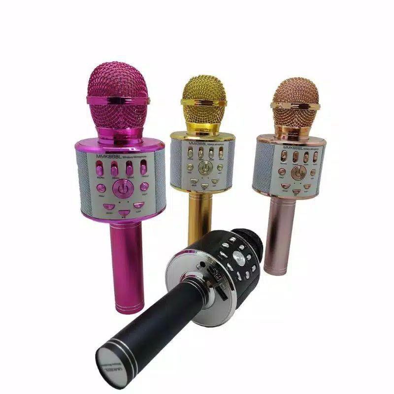 Mic Speaker WS858 WS868L Microphone Bluetooth Karaoke Smule Wireless WS-858 WS 868L 868