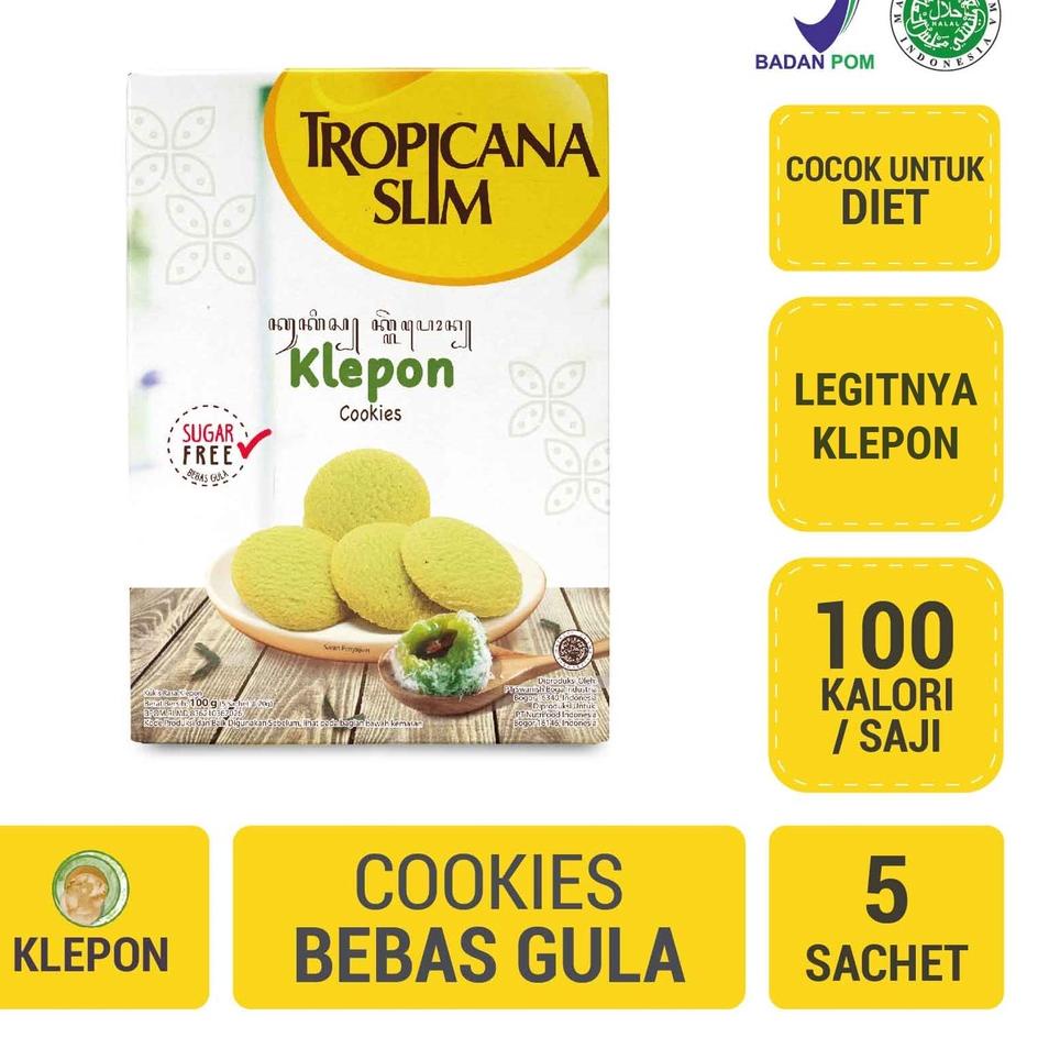 

Ready Stok K0EUQ Tropicana Slim Klepon Cookies (5 Sch) - Snack Bebas Gula, 100 Kalori 47 Big Sale