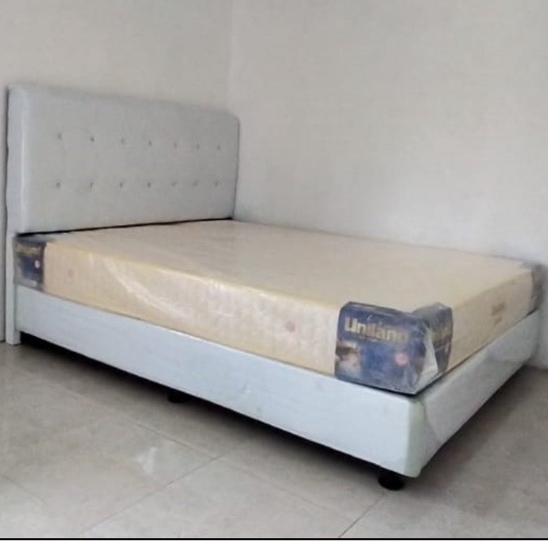 Paket Springbed Full Set Uniland Ukuran 160x200 (Free Bantal & Guling)