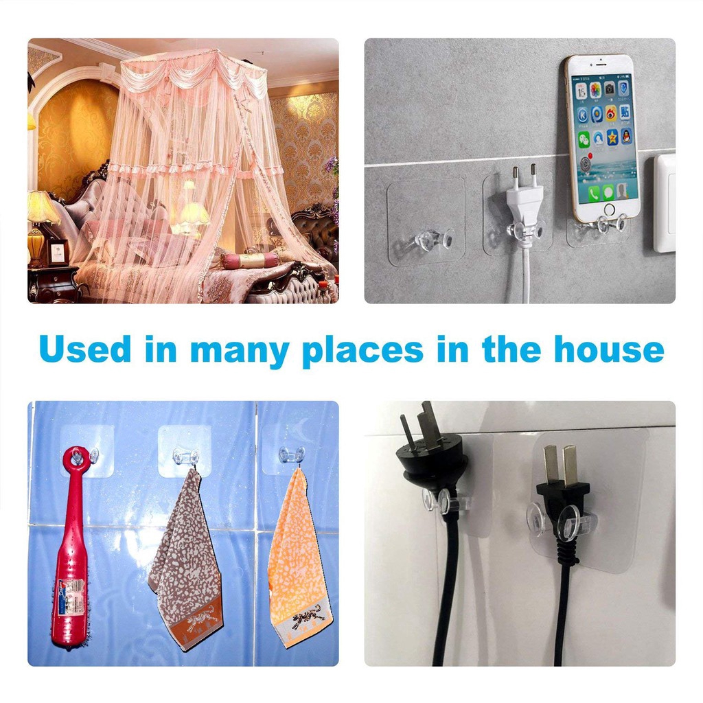 Dinding Storage pengait/USB Kabel Daya Plug Socket Pemegang/Home Office Adhesive Hanger