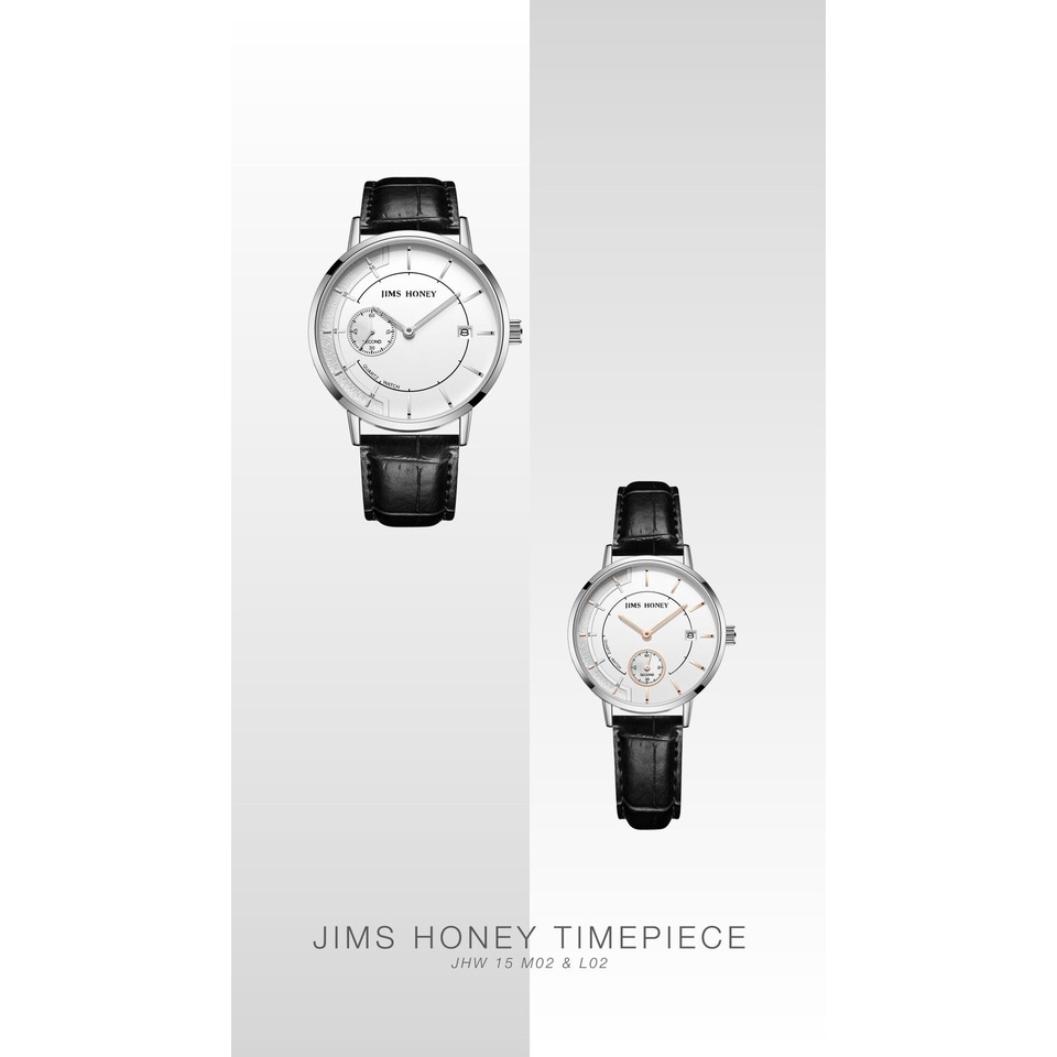 Jims Honey Jam JHW 15 Jam Tangan Pria Wanita Couple Quartz