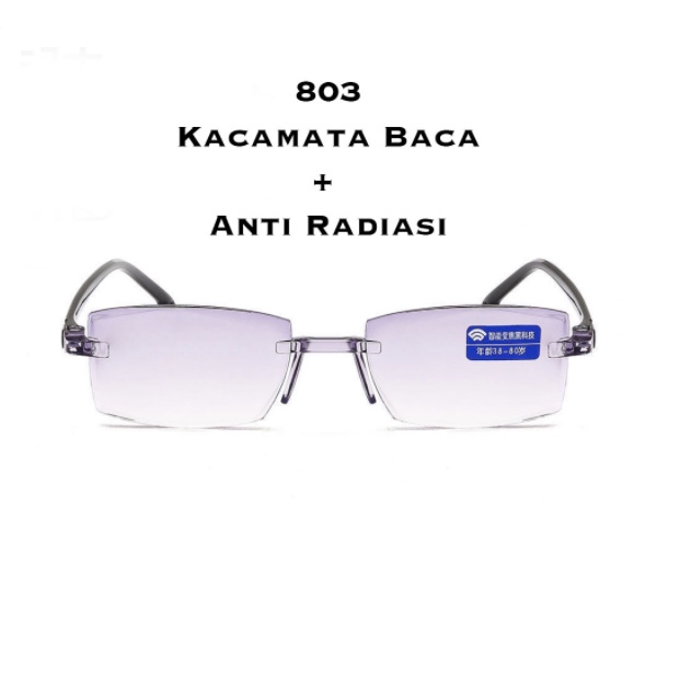 Kacamata Baca  Auto Fokus Lensa Plus Anti Radiasi +1.00 s/d + 4.00 Kacamata Pria Reading Glasses 803 Premium Kacamata Membaca Bisa Jalan dan Nonton TV