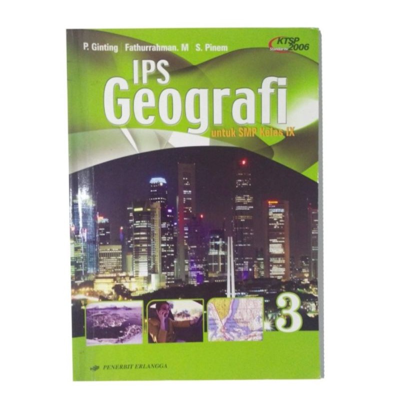IPS GEOGRAFI SMP 3 Penerbit Erlangga KTSP 2006
