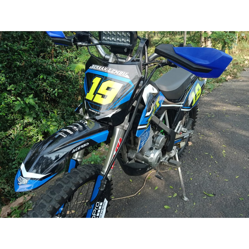 DECAL STIKER KLX 150 - DTRACKER 150 - CRF 150 - WR 155