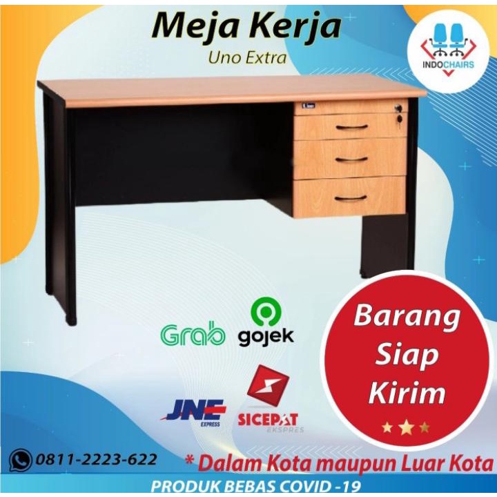 Meja Kantor, Meja Kerja, Meja Karyawan, Meja Staff, Meja Kantor Modern, Meja UNO Extra