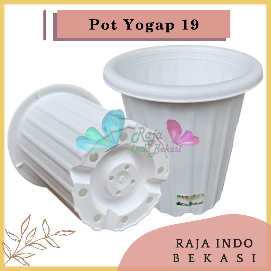 Pot Yogap 19 Putih Pot Yogap Yoga 18 19 25 Putih Tinggi Tebal Murah