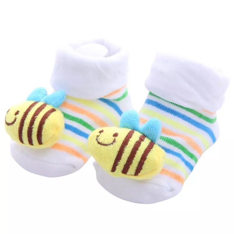 Kaos Kaki Bayi Baby Newborn 0 - 1 Tahun Laki Laki Perempuan Sepatu Bayi Sepatu Newborn Kaos Kaki Bayi BONEKA lucu Korea