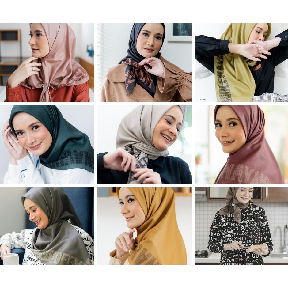 PAPER SERIES HIJAB BY DEENAY