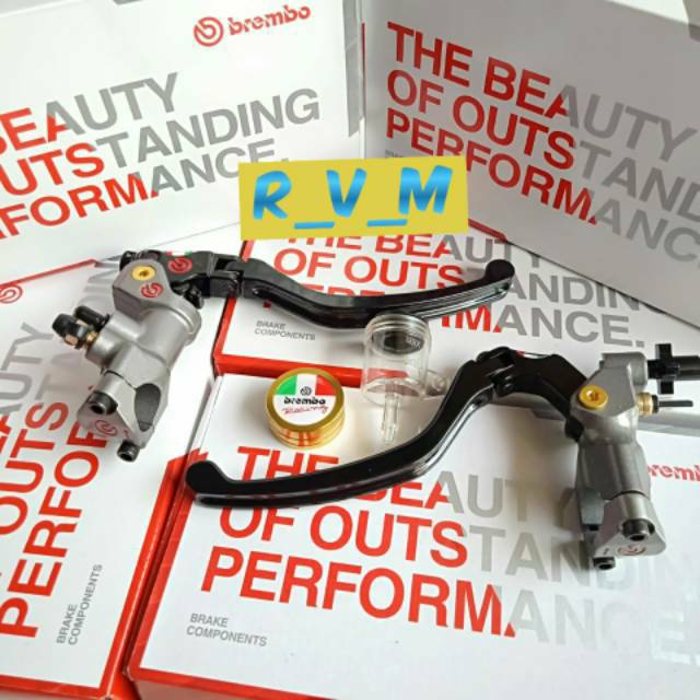 MASTER REM BREMBO IZUMI TABUNG KACA RCS 15 SET KIRI KANAN MIO VARIO BEAT AEROX LEXI VIXION RXK