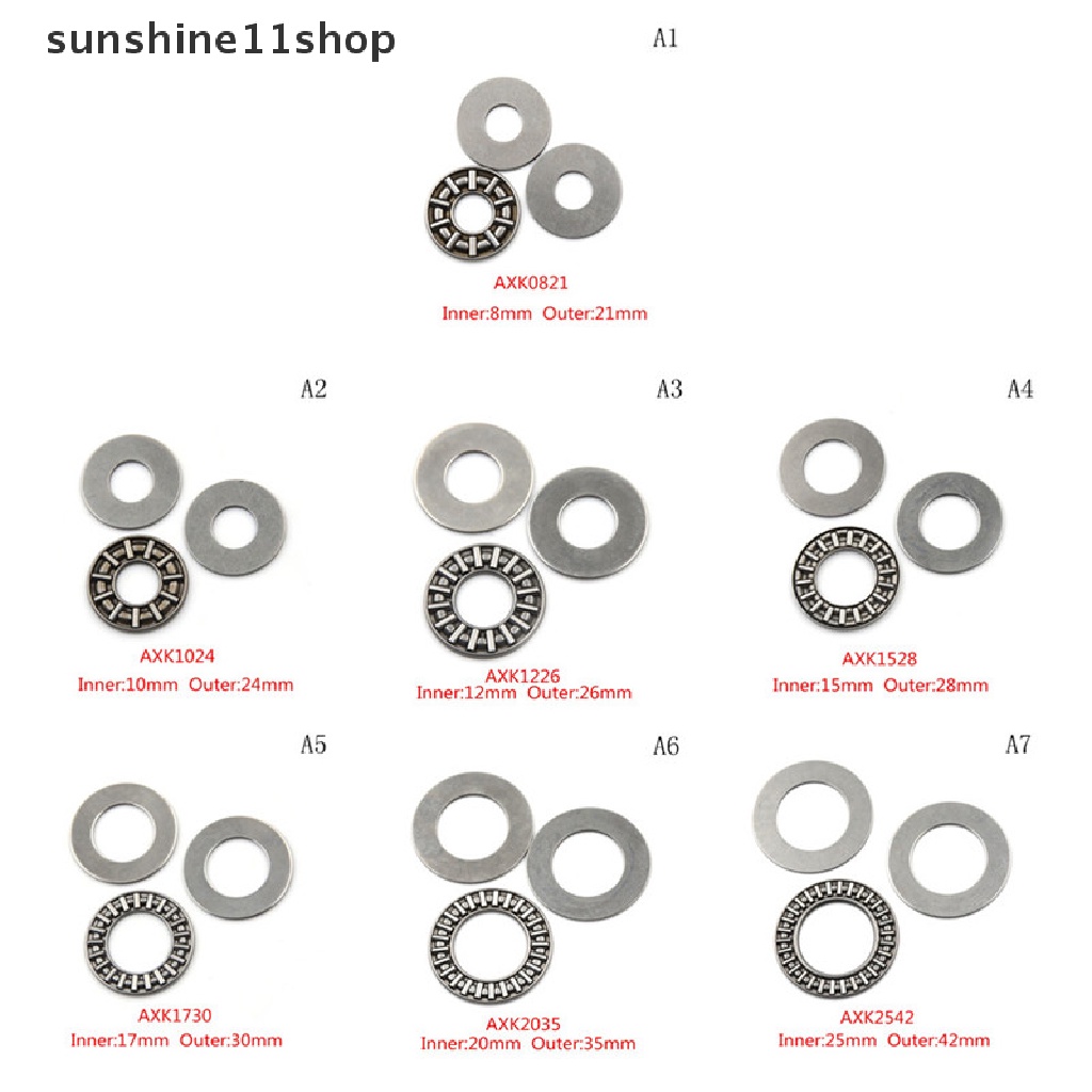 Sho AXK0821 - AXK2542 Thrust Needle Roller Bearing Dengan Dua Washer