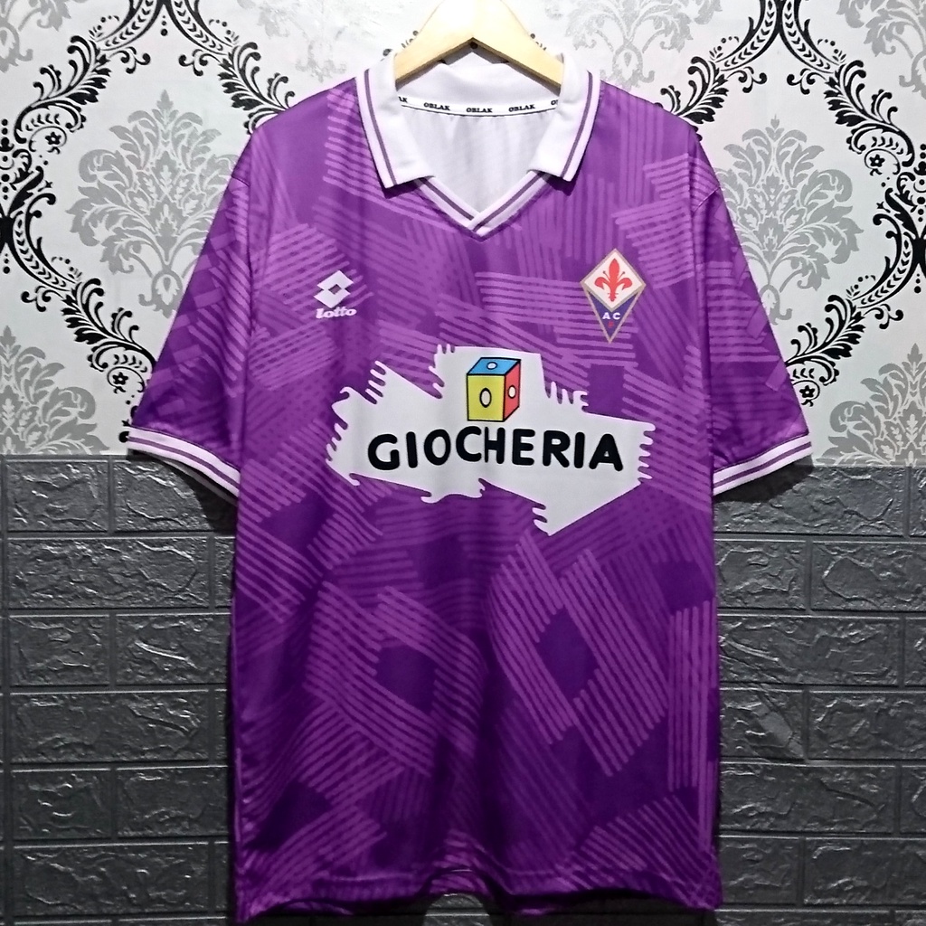 Jersey Fiorentina Home 1991 / 1992 Retro Langka