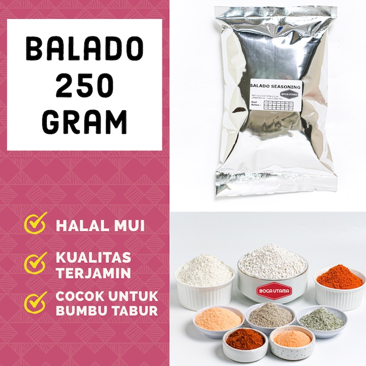 

Balado Seasoning 250 gram