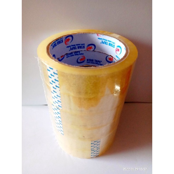 

isolasi star tape 24 mm x 60 yard-6 pcs