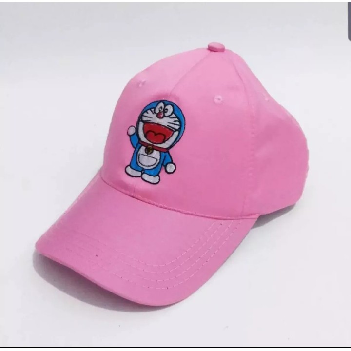 TOPI BASEBALL BORDIR DORAEMON | TOPI TUMBLR DORAEMON | TOPI KARTUN DORAEMON