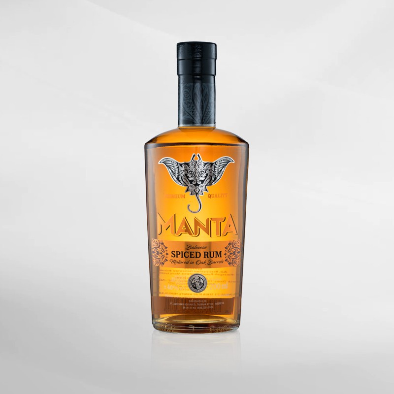 Manta Spice Rum 700 Ml ( Original &amp; Resmi By Vinyard )