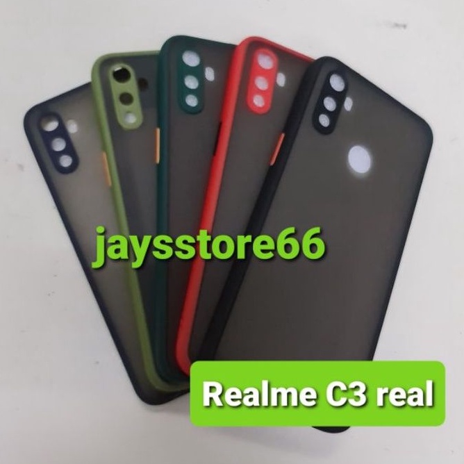 Silikon Case Dove My Choice Realme C3 Pelindung Kamera