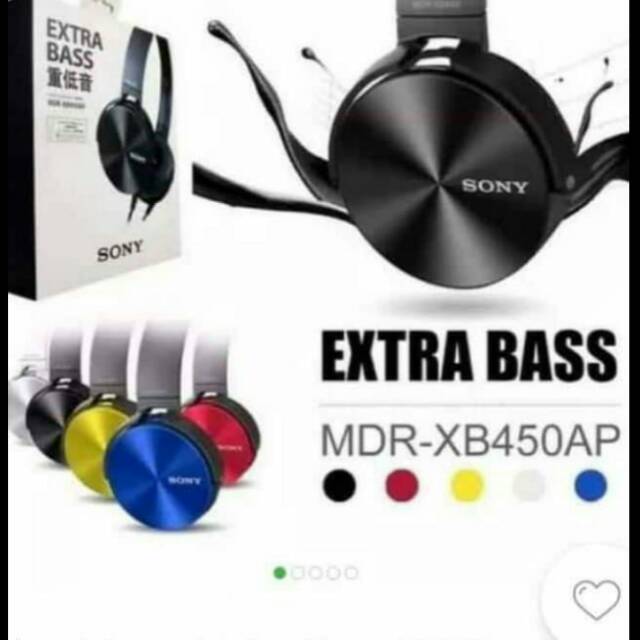 Headphone Sony MDR - XB 450AP