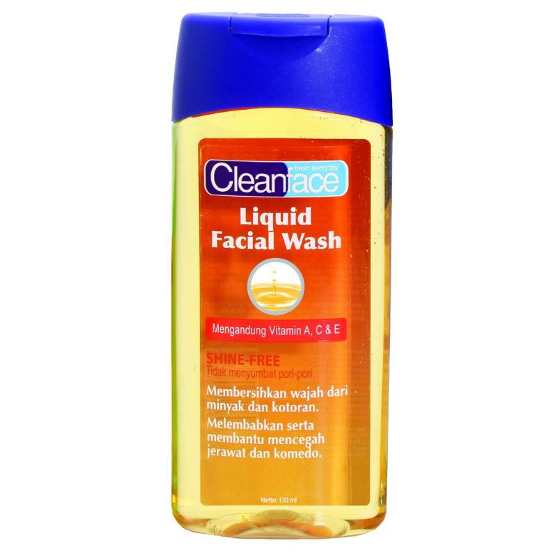 CLEAN FACE LIQUID FACIAL WASH