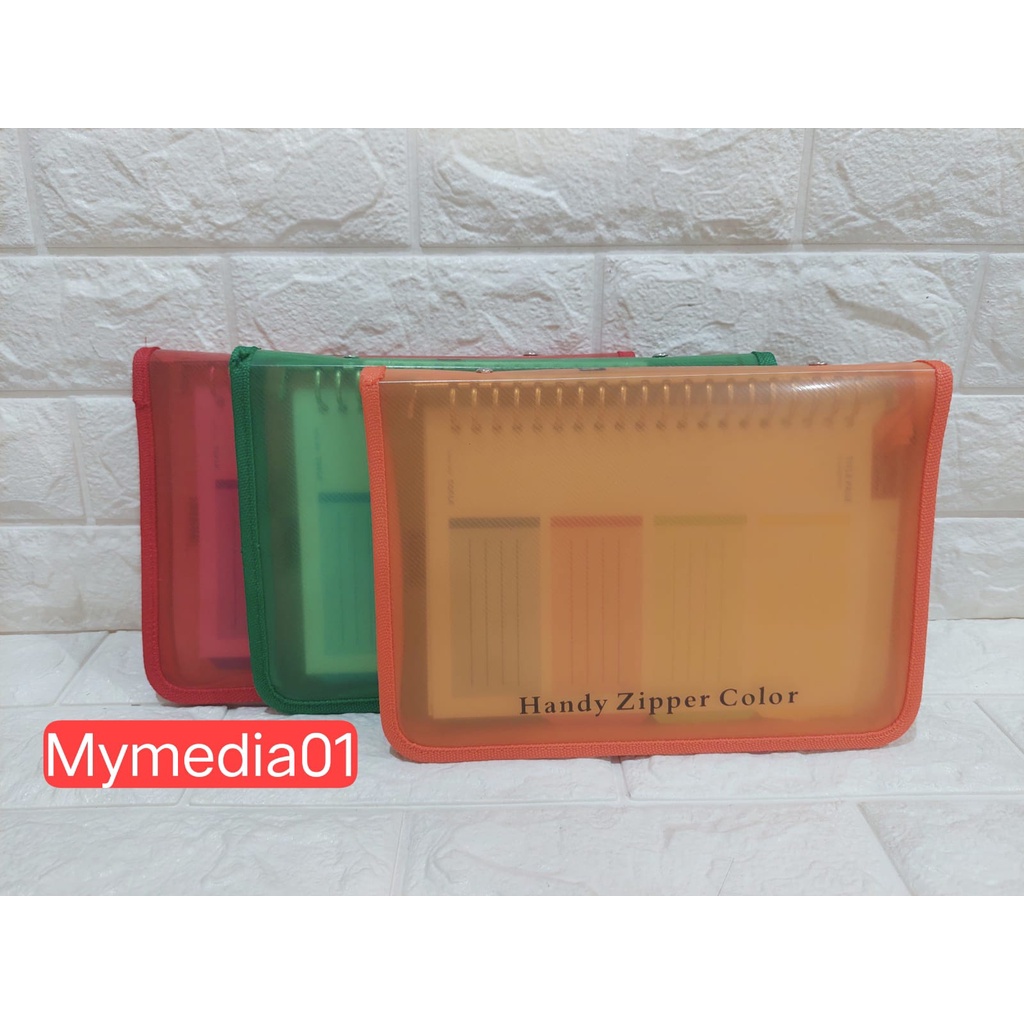 

klm ZIPPER BINDER TOPLA UKURAN A5 BNT 998 BINDER NOTE BINDER FILE TERMURAH