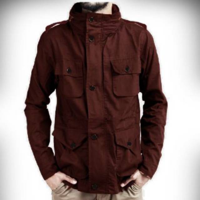 Parka kanvas long