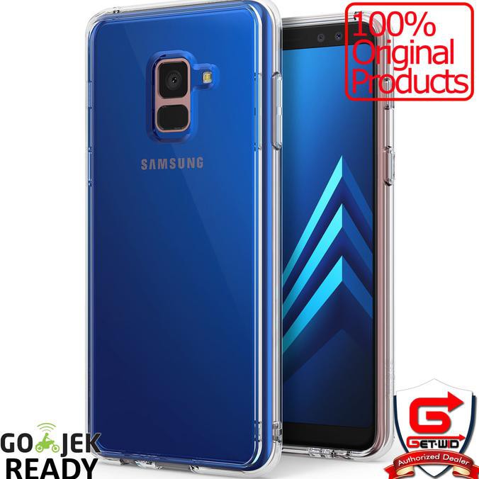 OBRALL REARTH RINGKE FUSION GALAXY A8 2018 CASE ORIGINAL - CLEAR ....
